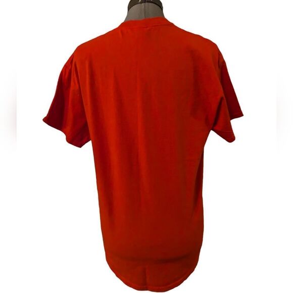 Vintage red LOVE Tennis T-shirt size medium - Picture 4 of 8